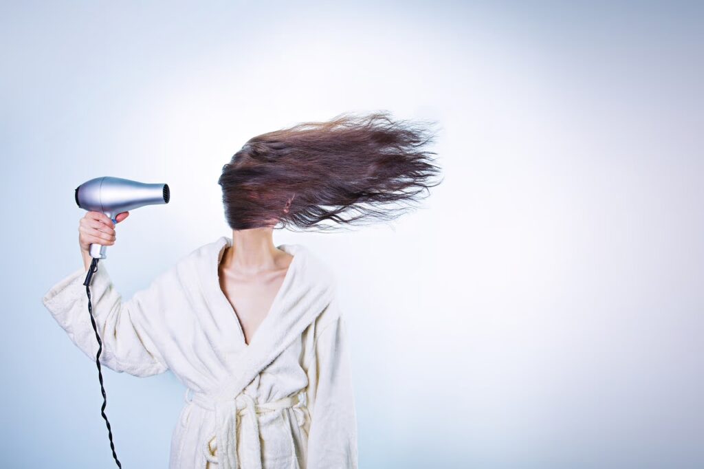 cheveux en bonne santé